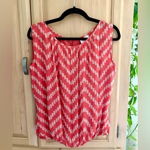Milly Sleeveless Silk Blouse Sz2